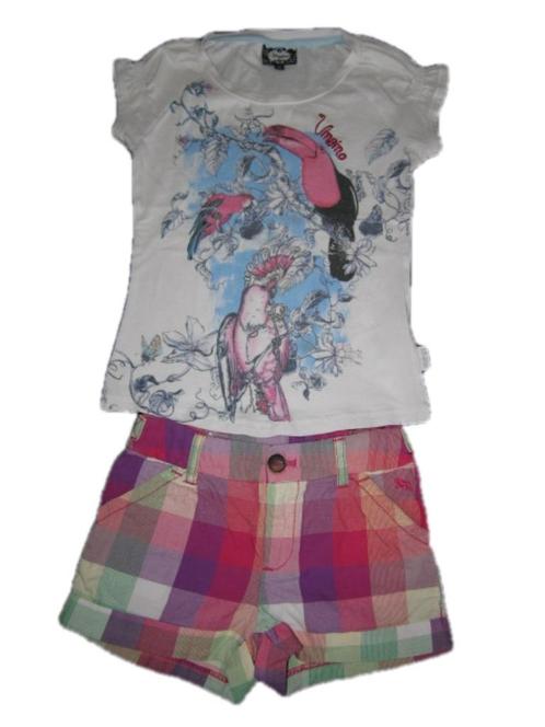 Super toffe set van Vingino en H&M maat 110-116., Kinderen en Baby's, Kinderkleding | Maat 110, Gebruikt, Meisje, Setje, Verzenden
