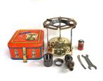 AIDA Brass Camping Stove petroleum brander mooie staat, Antiek en Kunst, Antiek | Gereedschap en Instrumenten, Ophalen of Verzenden