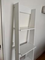 Decoratieve witte houten ladder, Ophalen, Zo goed als nieuw