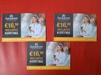3 Sanadome kortingsbonnen, Tickets en Kaartjes, Twee personen, Cadeaubon, Spa of Sauna
