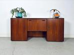 Vintage wandmeubel teak hout. Jaren 50/70 sideboard, Huis en Inrichting, Kasten | Wandmeubels, Ophalen, Gebruikt, Met deur(en)