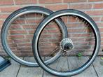 achter voorwiel set 8V 28 inch, Fietsen en Brommers, Fietsonderdelen, Ophalen of Verzenden, Zo goed als nieuw, Algemeen, Wiel