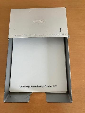 Voorraadbakje Volkswagen-Verzekerings-Service NV beschikbaar voor biedingen