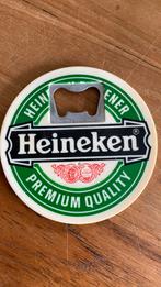 Heineken fles opener - rond model, Ophalen of Verzenden, Gebruikt, Flesopener, Heineken
