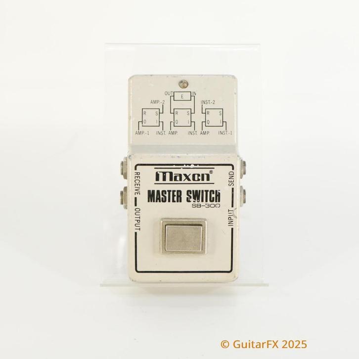 Maxon SB-300 Master Switch (s/n 136056, Wide Box, Vintage, R, Muziek en Instrumenten, Effecten, Ophalen of Verzenden