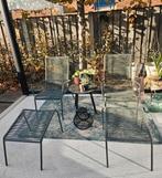 2x relax tuinstoel Steef intratuin groen, Ophalen, Gebruikt, Stapelbaar