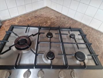 5 pits inbouw gaskookplaat  beschikbaar voor biedingen