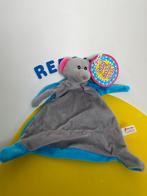 4634 Toi-toys action knuffellap lap muis grijs, Ophalen of Verzenden, Nieuw, Overige typen