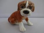 Porseleinen jonge Boxer hond van Goebel II no: 30-639-01-7, Nieuw, Ophalen of Verzenden, Dier