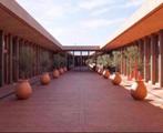 Grote Franse vazen terracotta potten 50cm wind weer vorst, Tuin en Terras, Bloempotten, 40 cm of meer, Rond, Zo goed als nieuw