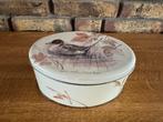 Vintage koekblik met eend decoratie, Verzamelen, Blikken, Ophalen of Verzenden, Zo goed als nieuw, Overige, Overige merken