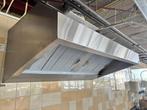 RVS horeca afzuigkap / dampkap – 200 cm, Ophalen, Gebruikt, Wandschouwkap, 800 m³ per uur of meer