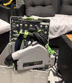 Festool TS 55 FEBQ-Plus Invalzaag in Systainer, Ophalen of Verzenden, Zo goed als nieuw, 1200 watt of meer, Decoupeerzaag