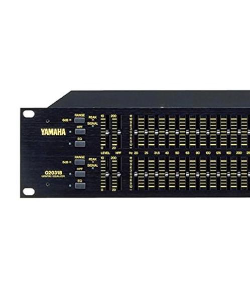 Yamaha 19 inch graphic equalizer Q2031 B (new old stock ), Audio, Tv en Foto, Professionele Audio-, Tv- en Video-apparatuur, Zo goed als nieuw