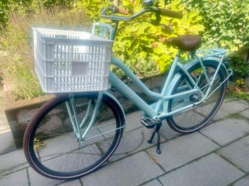 Spirit dames transportfiets – 28 inch – lichtblauw beschikbaar voor biedingen