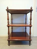 mahonie etagère, whatnot, sidetable, Antiek en Kunst, Ophalen