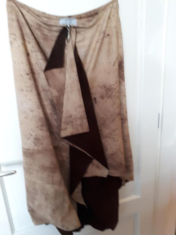 Leren rok met bijpassend jasje maat 38 Transfer, Kleding | Dames, Jasjes, Kostuums en Pakken, Zo goed als nieuw, Kostuum of Pak