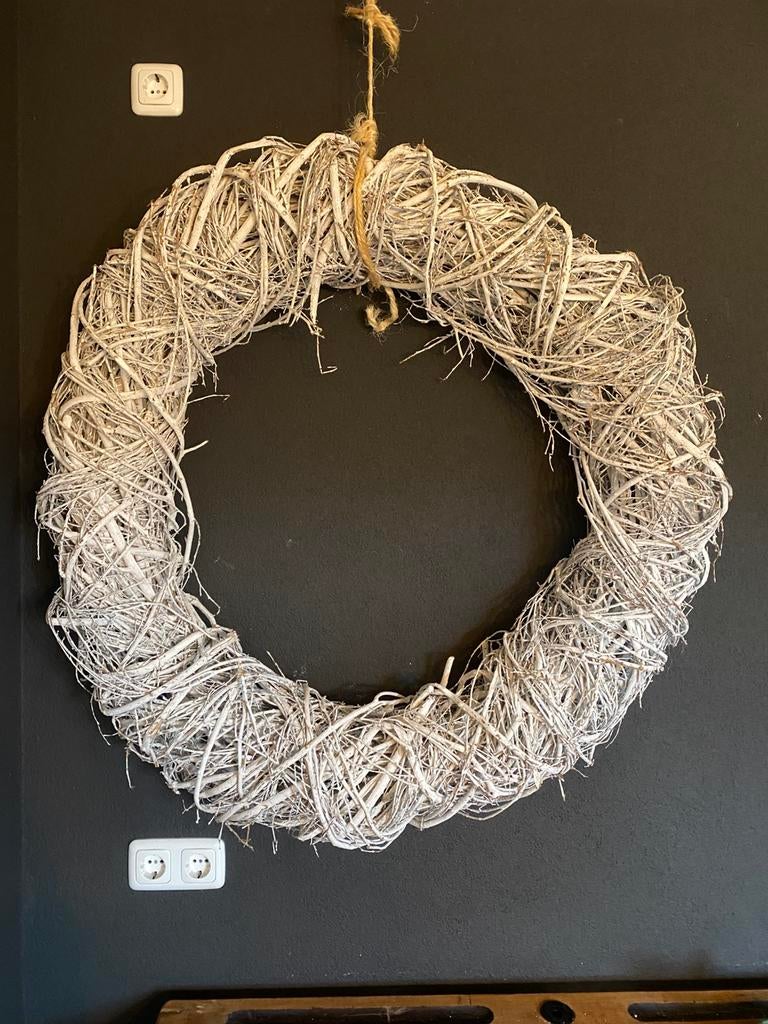 Grote krans/kerstkrans, Huis en Inrichting, Woonaccessoires | Kransen, Ophalen, Zo goed als nieuw