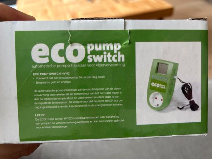 ECO Pump Switch HY-02 - Vloerverwarming, Doe-het-zelf en Verbouw, Thermostaten, Nieuw, Slimme thermostaat, Ophalen of Verzenden