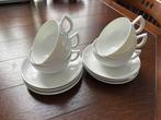 6 thee-kop-en-schotels - City White River - Arzberg, Huis en Inrichting, Keuken | Servies, Ophalen, Zo goed als nieuw, Effen, Kop(pen) en/of Schotel(s)