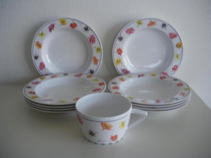 Mepal Summer servies, Caravans en Kamperen, Kampeeraccessoires, Zo goed als nieuw, Ophalen of Verzenden