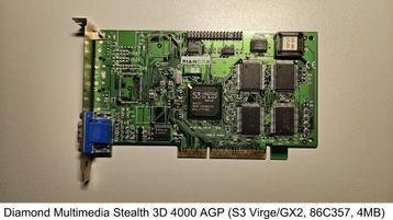 Vintage Video Graphics Adapter Cards AGP (video kaarten) beschikbaar voor biedingen