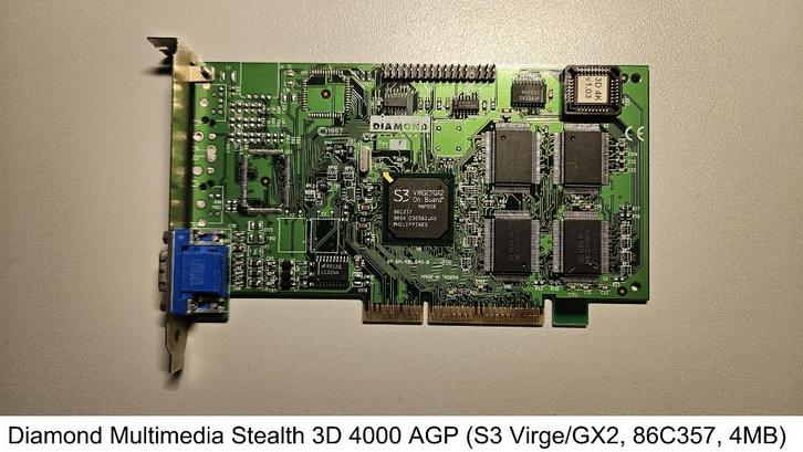 Vintage Video Graphics Adapter Cards AGP (video kaarten), Computers en Software, Vintage Computers, Verzenden