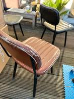 Houten Eettafel met 6 Stoelen - Interessante opknap set, Ophalen, Gebruikt, Bruin, Vijf, Zes of meer stoelen