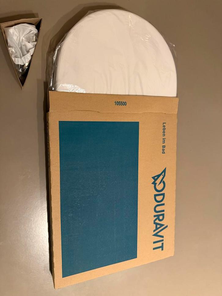 Duravit Stark 3 WC Bril - Nieuw in Verpakking, Doe-het-zelf en Verbouw, Sanitair, Nieuw, Toilet, Ophalen of Verzenden