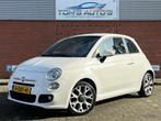 Fiat 500 0.9 TwinAir 500S. navi. airco aux. zeer leuk, Auto's, Fiat, Voorwielaandrijving, Euro 5, 86 pk, Gebruikt