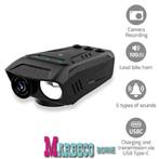 Fiets camera, lamp, Koplamp, Full HD Fietscamera, Claxon, Audio, Tv en Foto, Actiecamera's, Overige merken, Nedis, Nieuw, Info@marbeco.nl