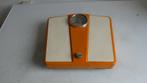 Personenweegschaal Brabantia vintage oranje jaren 70, Antiek en Kunst, Ophalen of Verzenden