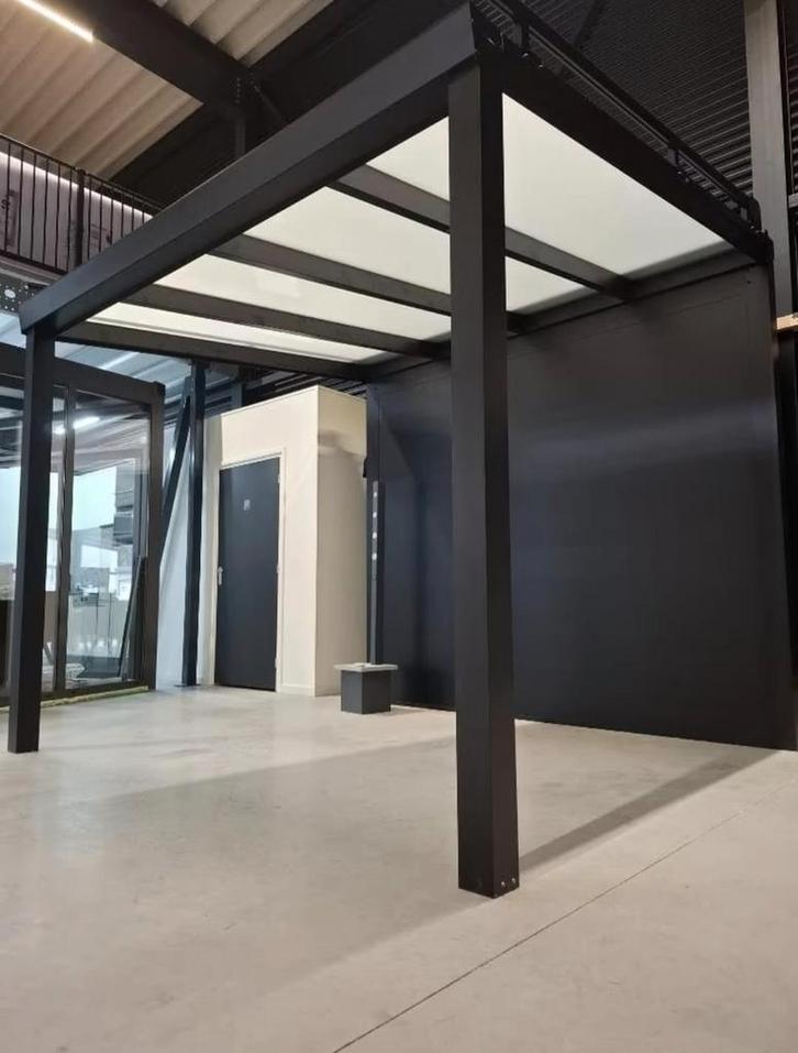 Veranda overkapping incl zonwering 3x2,5m, Tuin en Terras, Overkappingen, Zo goed als nieuw, Veranda, Ophalen of Verzenden