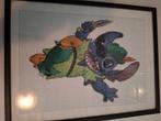 Diamond Painting Lilo & Stitch met Lijst, Minder dan 50 cm, Nieuw, Ophalen of Verzenden, Schilderij
