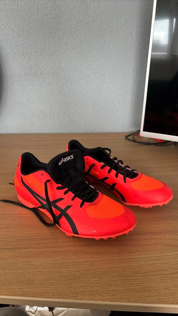 Asics Hyper MD7 Spikes, Kleding | Heren, Schoenen, Zo goed als nieuw, Ophalen of Verzenden