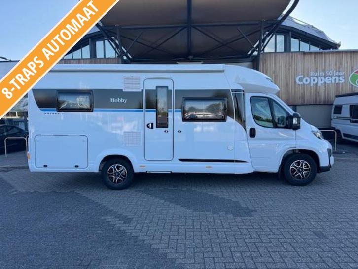 Hobby On Tour 2026 AUTOMAAT !!!!, Caravans en Kamperen, Campers, Bedrijf, tot en met 2, Half-integraal, Hobby, Diesel, Automaat