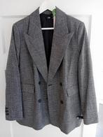 Vlot damescolbert, revers sluiting, zwart/beige print, C&A, Ophalen of Verzenden, Zo goed als nieuw, Jasje