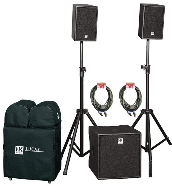 HK Audio L.U.C.A.S. Max – Krachtige actieve geluidsinstallat, Audio, Tv en Foto, Luidsprekers, Zo goed als nieuw, Overige typen