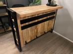 barmeubel mangohout 140 cm VOORRAAD, Ophalen of Verzenden, Nieuw