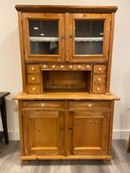 Grenen buffetkast met laatjes en sleutels, Ophalen, Gebruikt, Landelijk, 50 tot 75 cm