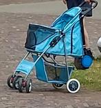 Honden poezen wagentje met kap, Dieren en Toebehoren, Honden-accessoires, Ophalen, Gebruikt