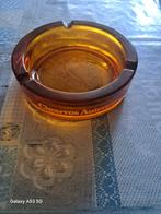 Vintage La Paz Cigarros Asbak Amber Glas.Diameter 145 mm., Verzamelen, Rookartikelen, Aanstekers en Luciferdoosjes, Ophalen of Verzenden