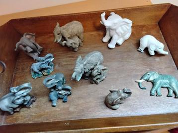 Olifanten uit verzameling,  27 stuks beschikbaar voor biedingen