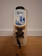 Vintage Koffiemolen met Delfts Blauw, Antiek en Kunst, Ophalen of Verzenden