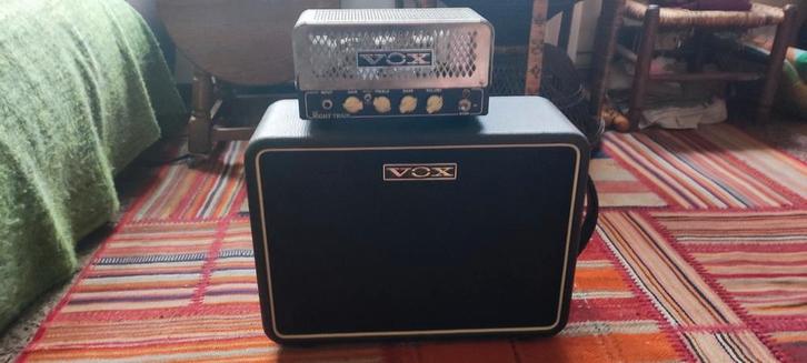 Vox Night Train NTH2 versterker met cabinet, Muziek en Instrumenten, Versterkers | Bas en Gitaar, Zo goed als nieuw, Gitaar, Minder dan 50 watt
