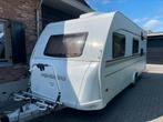 Weinsberg QDK 550 2015 Stapelbed, Airco, Mover, Fietsdrager, Caravans en Kamperen, Schokbreker, Bedrijf, Treinzit, 100 kg of meer
