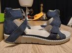 Blauwe sandalen van Waldläufer,maat 8(42)., Kleding | Dames, Schoenen, Waldlaufer, Blauw, Zo goed als nieuw, Sandalen of Muiltjes
