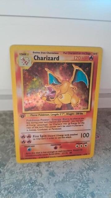 Charizard 4/102 Holo proxy beschikbaar voor biedingen