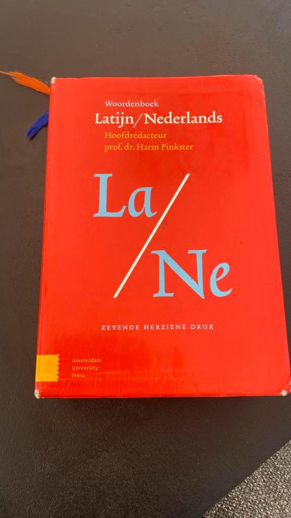 Harm Pinkster - Woordenboek Latijn / Nederlands, Boeken, Woordenboeken, Gelezen, Latijn, Overige uitgevers, Ophalen of Verzenden