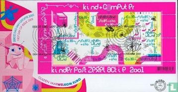 FDC E446 Kinderzegels 2001 NL onbeschreven beschikbaar voor biedingen